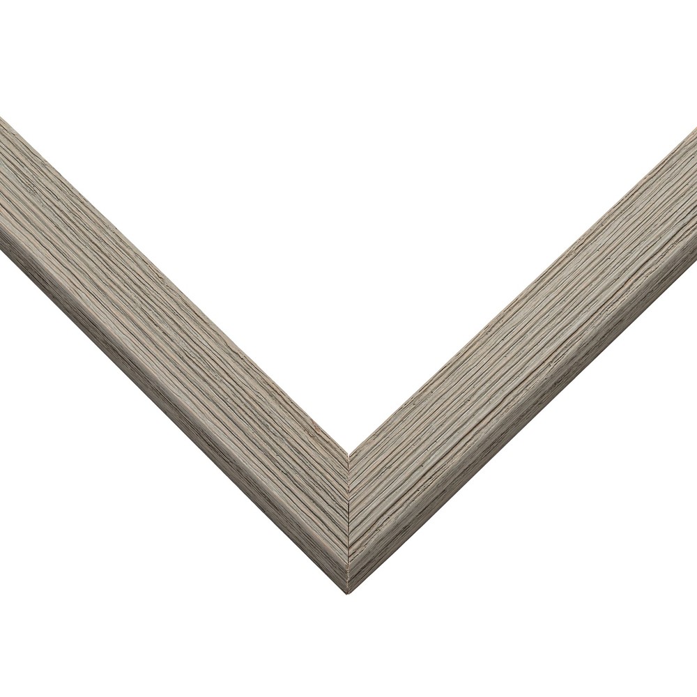 20x14 Shadow Box Frame Grey | 1.125 inches Deep Real Wood Rustic Shadowbox Displ