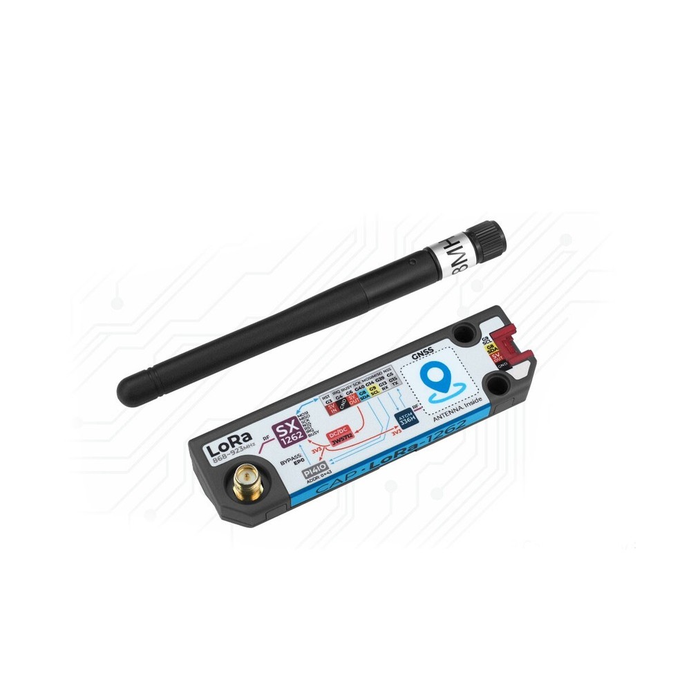 M5Stack Cap LoRa1262 LoRa+GPS Beidou GNSS Expansion Module for Meshtastic