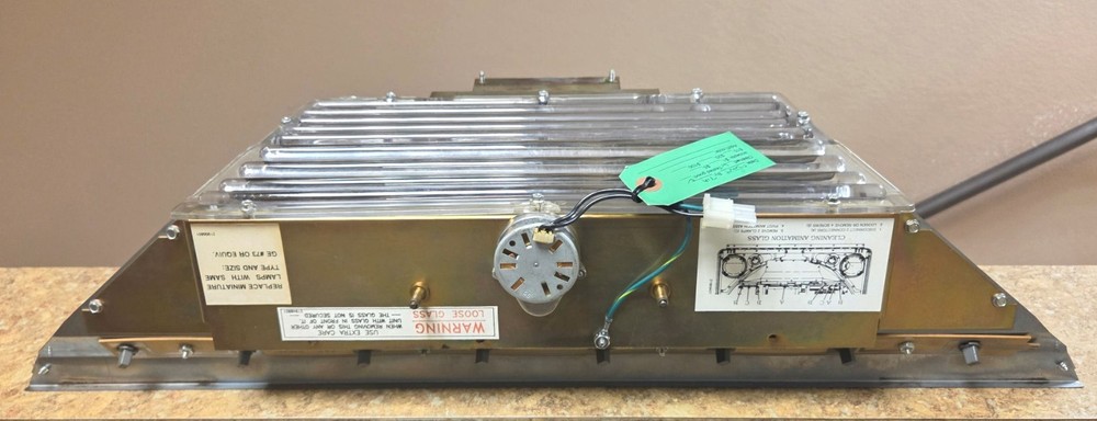 Rowe AMI CD-100C & D jukebox animation display assembly - Tested good