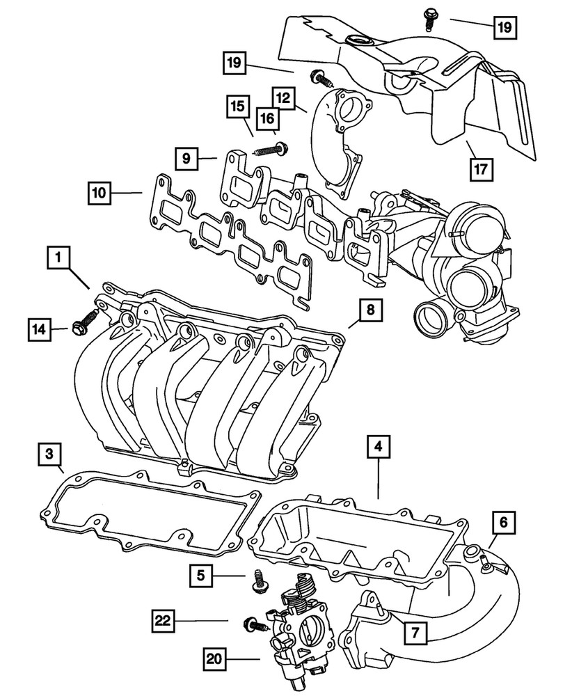 Genuine Hex Flange Head Bolt 6101232