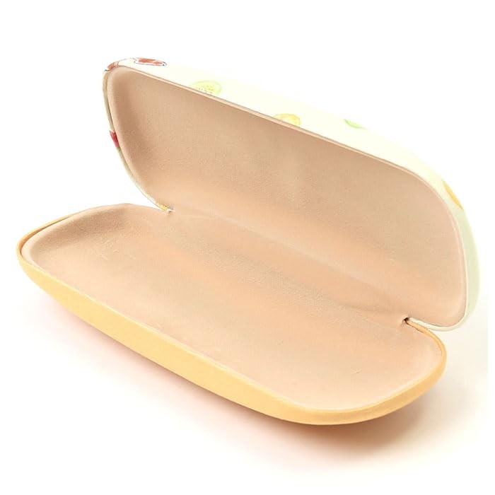Pearl Glasses Case Cross Hard Polyester Spring Type Disney