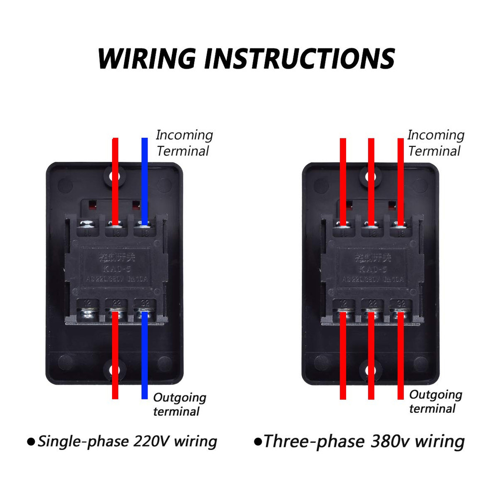 Waterproof Push Button Switch Motor On Off Switch Start Stop Switch Self Lock Me