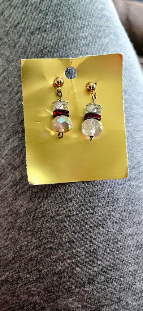 Handcrafted Dangling Stud Earrings