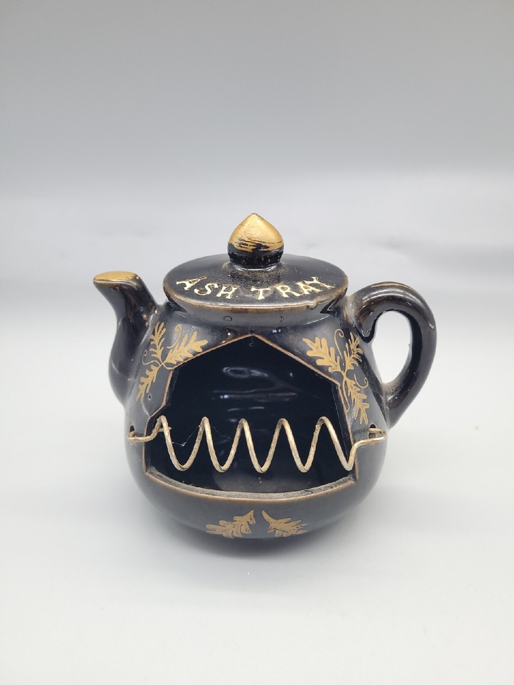 Vintage Criterion Japan Teapot Kettle Ashtray Unique