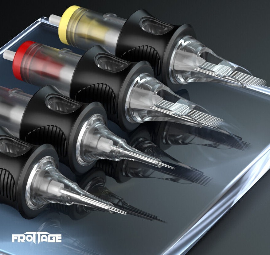 Finger-Safe 16 pcs Frottage Sterilized Disposable Tattoo Cartridge Needles