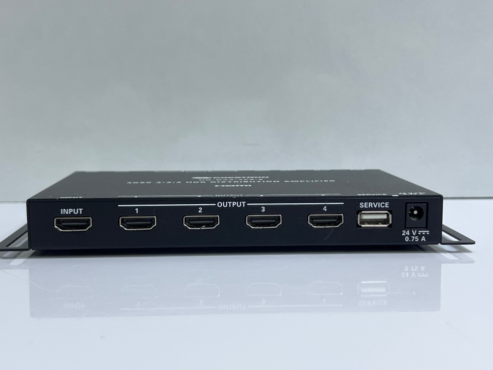 CRESTRON HD-DA4-4KZ-E 4K60 4:4:4 HDR DISTRIBUTION AMPLIFIER