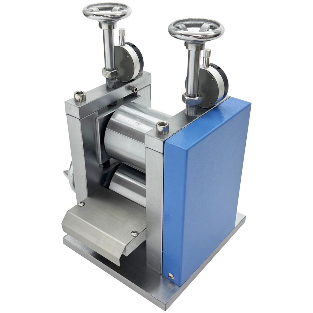 Manual Vertical Lab Electrode Sheet Calender Roller Press Machine 0~3MM