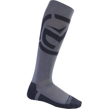 Qualifier Socks - Black/Gray - Small/Medium