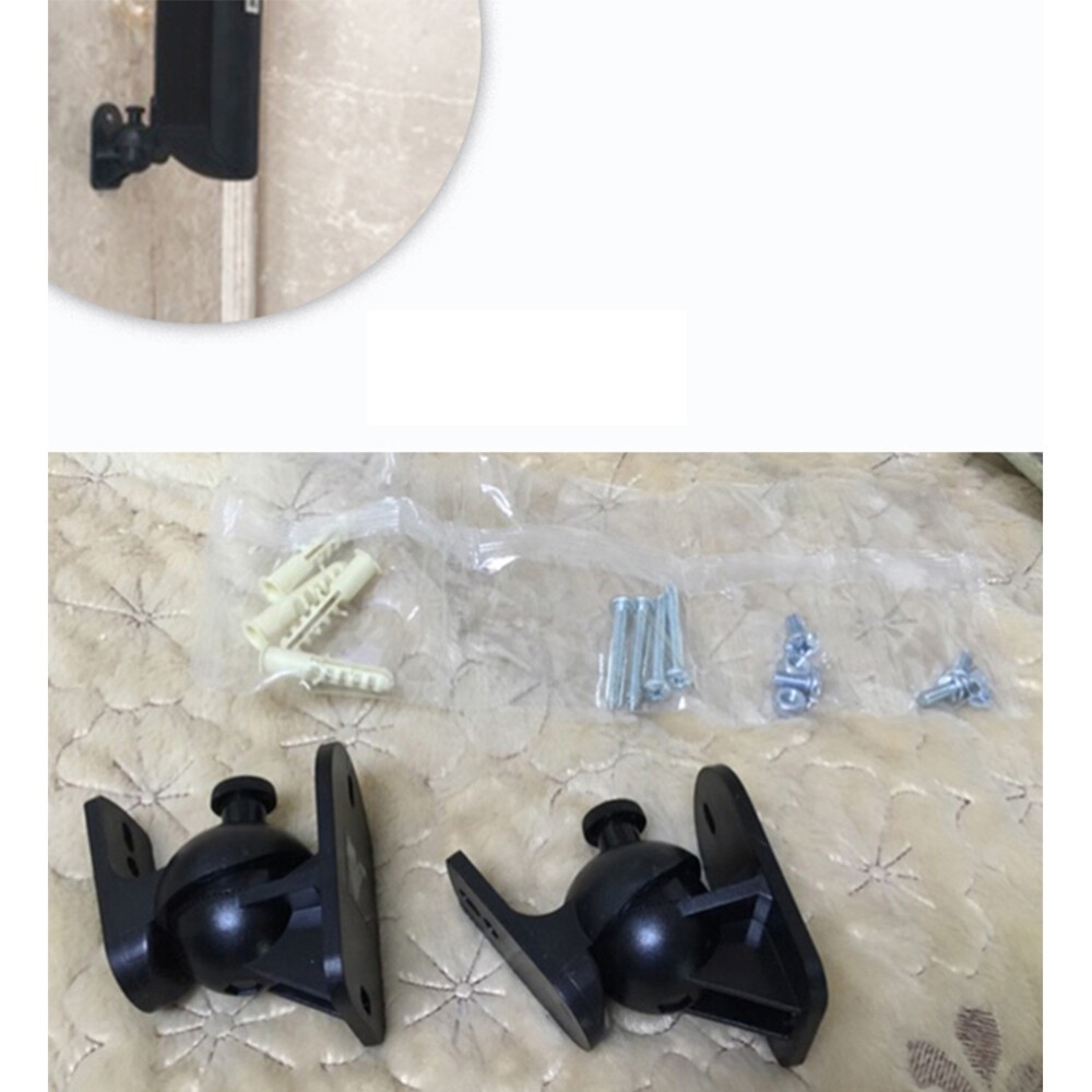 1 Pair Surround Sound Wall Bracket Speaker Wall Mount Brackets Holder Stand