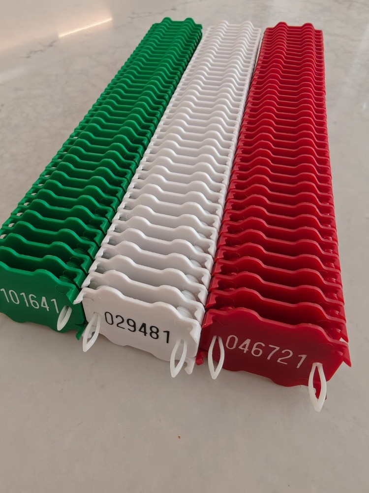 PLASTIC LOG TAGS -FORESTRY SUPPLY-Cold Weather Resistant 2 boxes per order