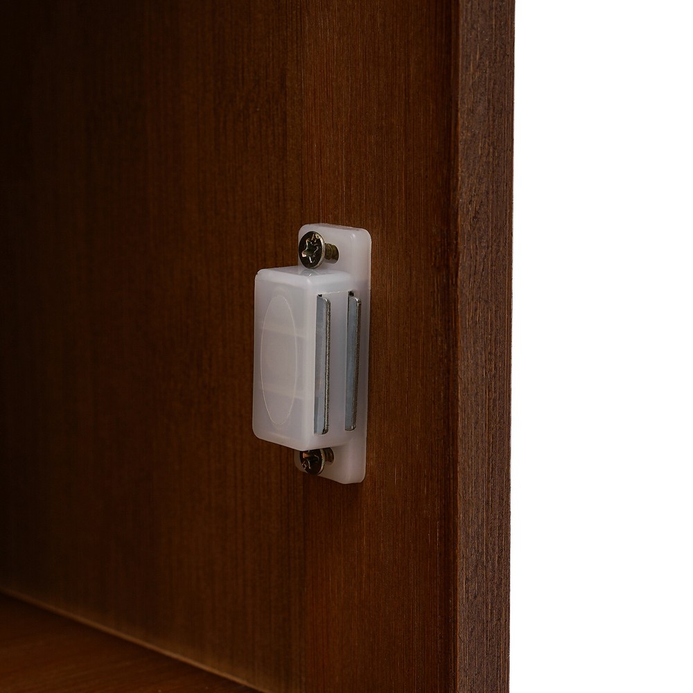 Modern Nightstand 2 Drawers End Side Table Bedside Table with Storage Cupboard