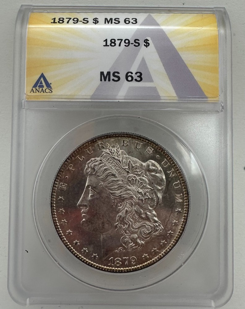 1879-S Morgan Dollar MS63 ANACS