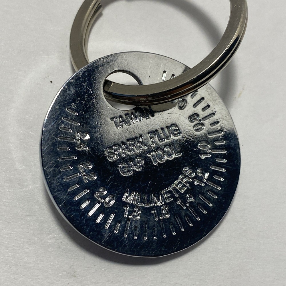 Am Pro Spark Plug Gap Tool Inches/Millimeters Keychain
