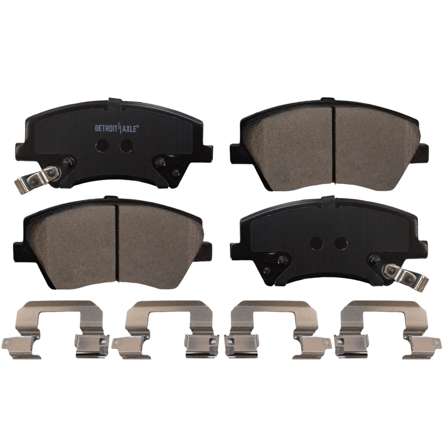 Front Ceramic Brake Pads for 2017 2018 2019 2020 Hyundai Elantra Ioniq Kia Niro