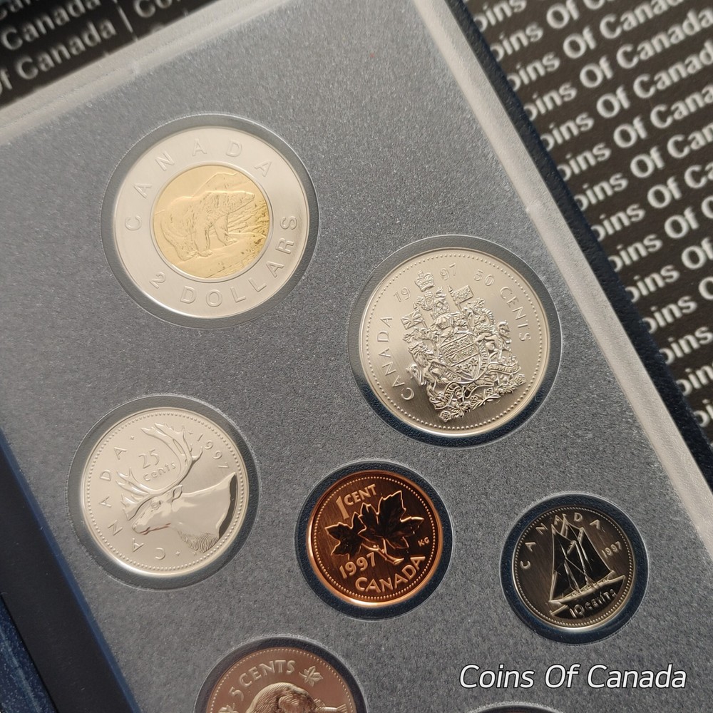 1997 Canada Specimen Set Special Edition - Flying Loon 1987-1997 #coinsofcanada
