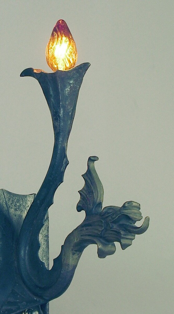 dragon sconce