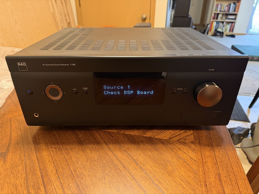 NAD T758 Receiver w/ Mic, Remote and Antenna Bundle