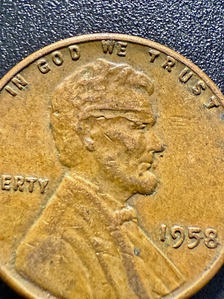 1958 Wheat Penny With Unbelievable Error
