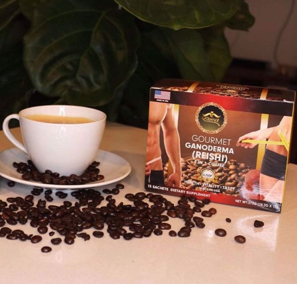 CAFÉ GANODERMA (REISHI) 4 in 1 Coffee - 3 PACK