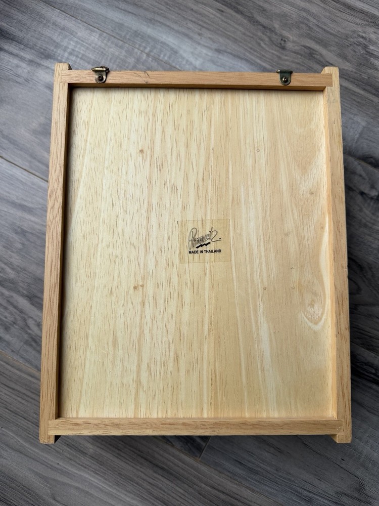 Pomerantz Mail Letter Keyholder Key Ring Solid Wood Kitchen Rack Wall Mounted