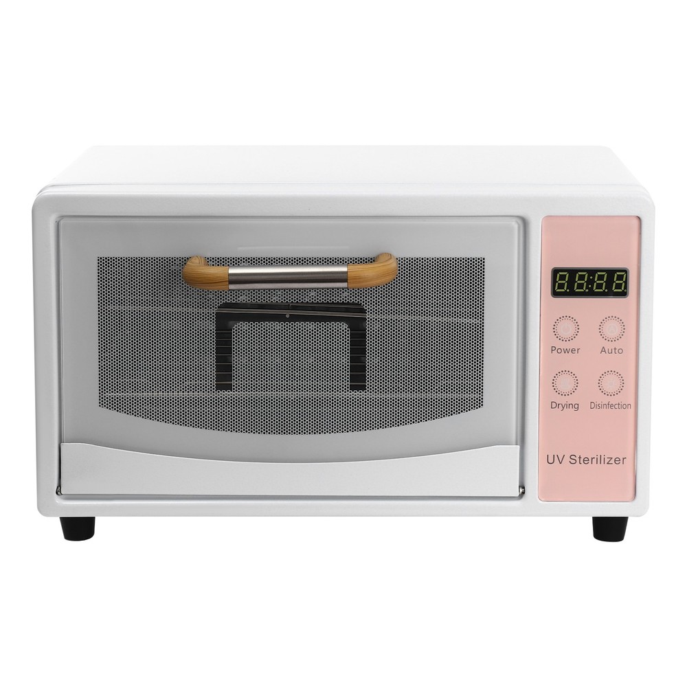 High-Temperature Sterilizer Nail Tools Sterilizer Pink Tabletop Sterilizer US