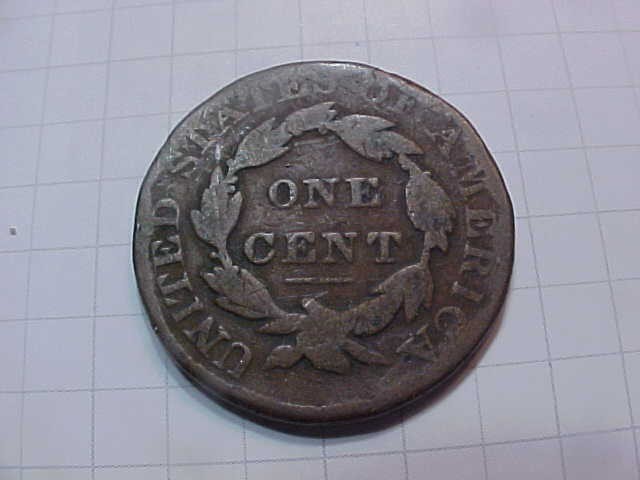 1828 Large Cent ~ Small Wide Date ~ Coronet Head