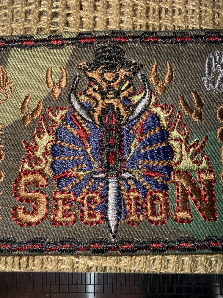 French Foreign Legion LEPPER COLONY 8 Section Commando Afgan War Patch