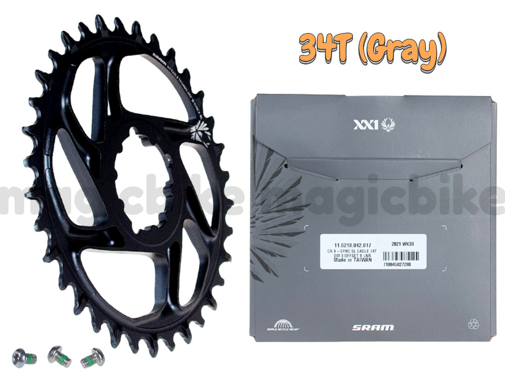 SRAM Eagle X-Sync Direct Mount Chainring 34T Boost 3mm Offset 11.6218.042.017