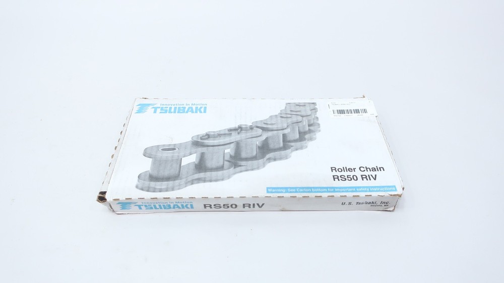 Tsubaki RS50 RIV Single Roller Chain 10ft