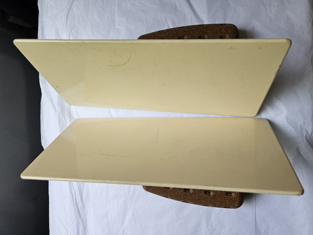 2 Pack - 11.5" X 5" Rectangle Hard Plastic BeroXpert Trowel Cork Handle Germany