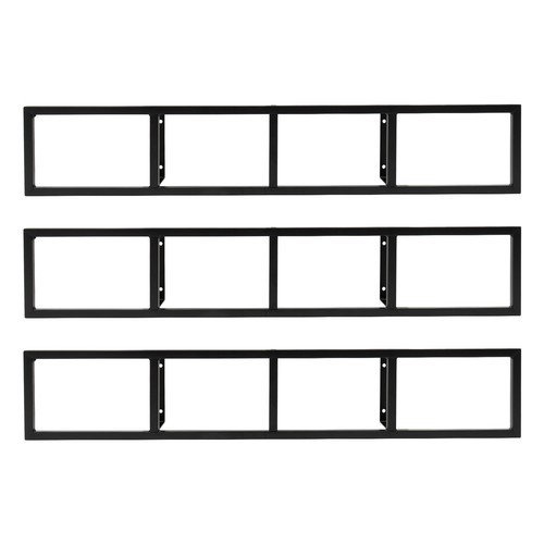 3*Stand Organizer CD Wall Mount Rack DVD Holder Media Storage Disk Case Display