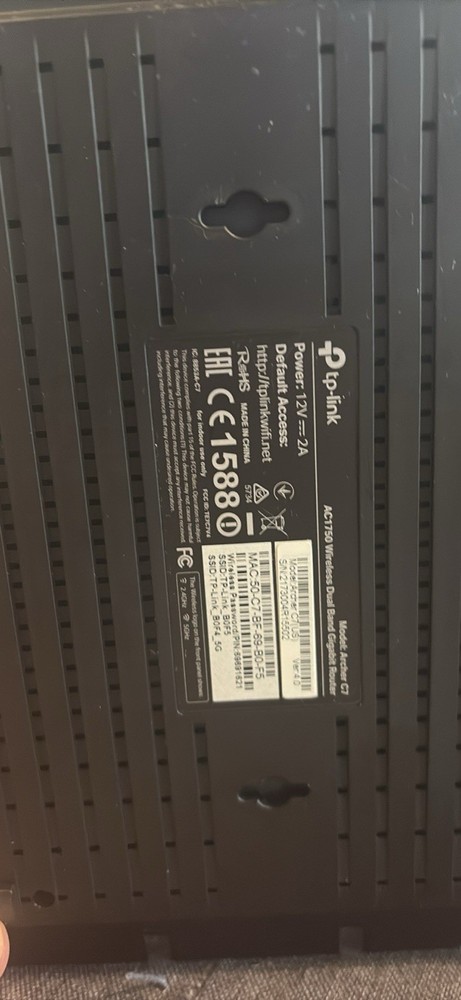 TP-LINK AC1750 4 Port Wireless Router