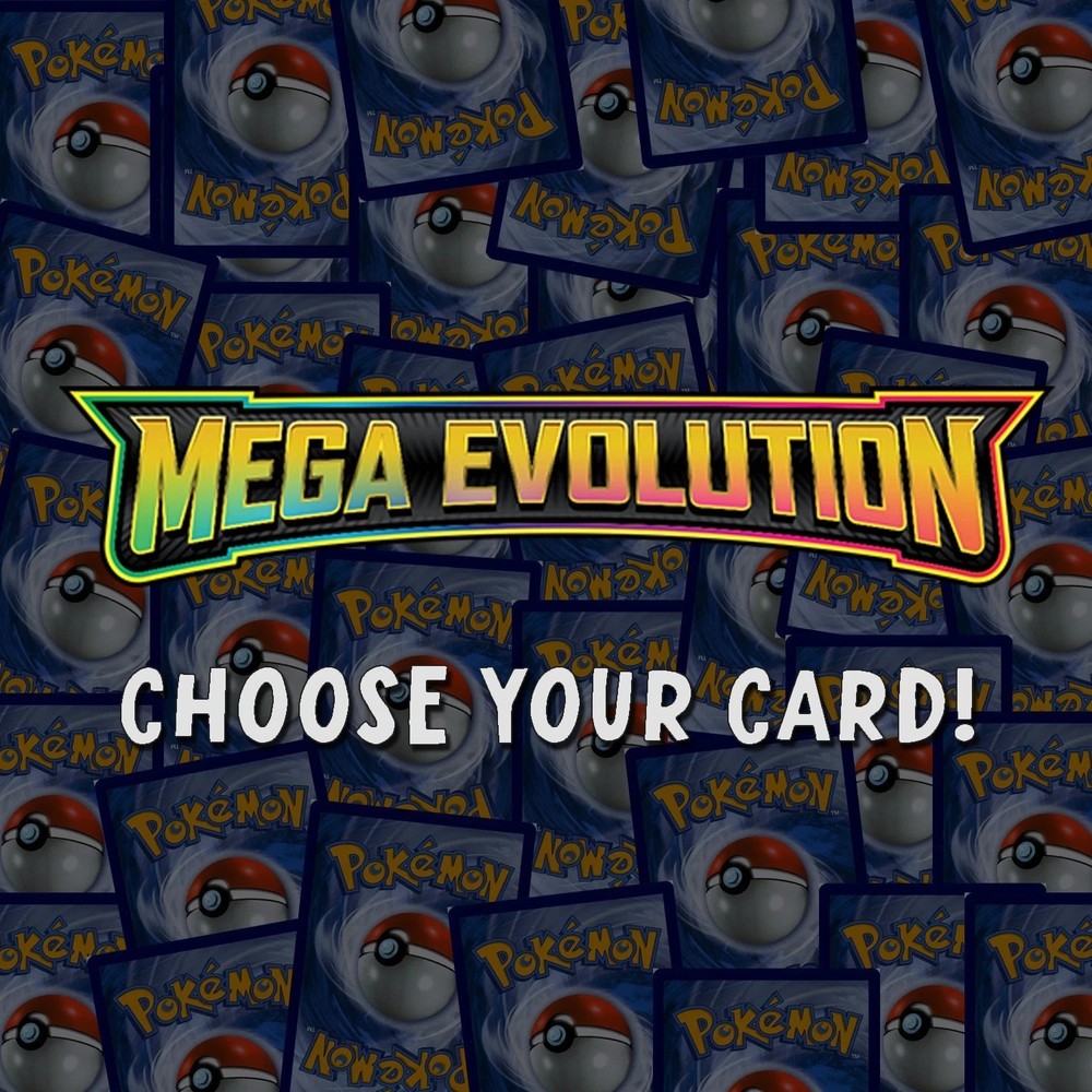 Mega Evolution Pokemon Cards Reverse Holo Rare EX Master Set Singles You Pick