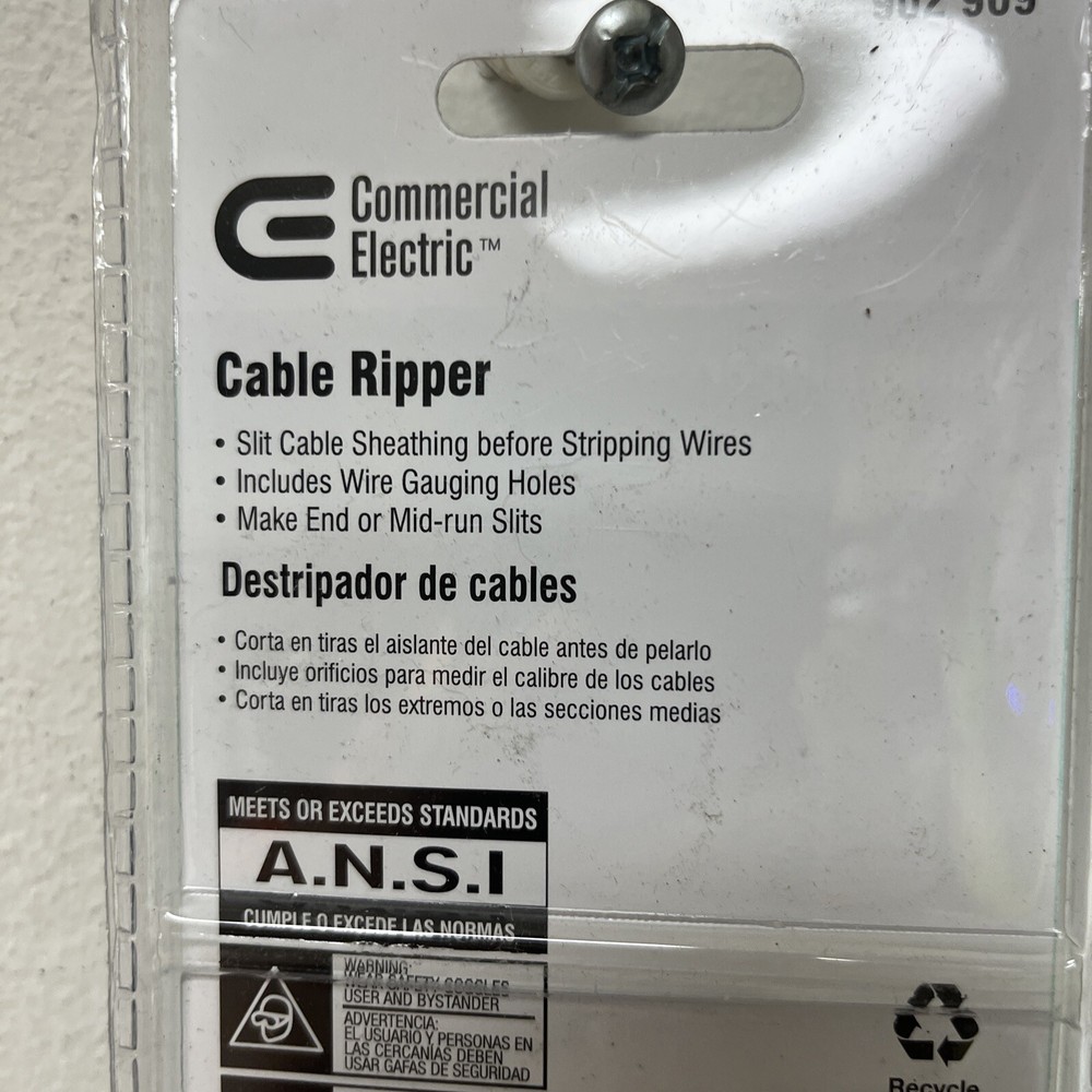 Cable Ripper Tool by Commercial Electric New