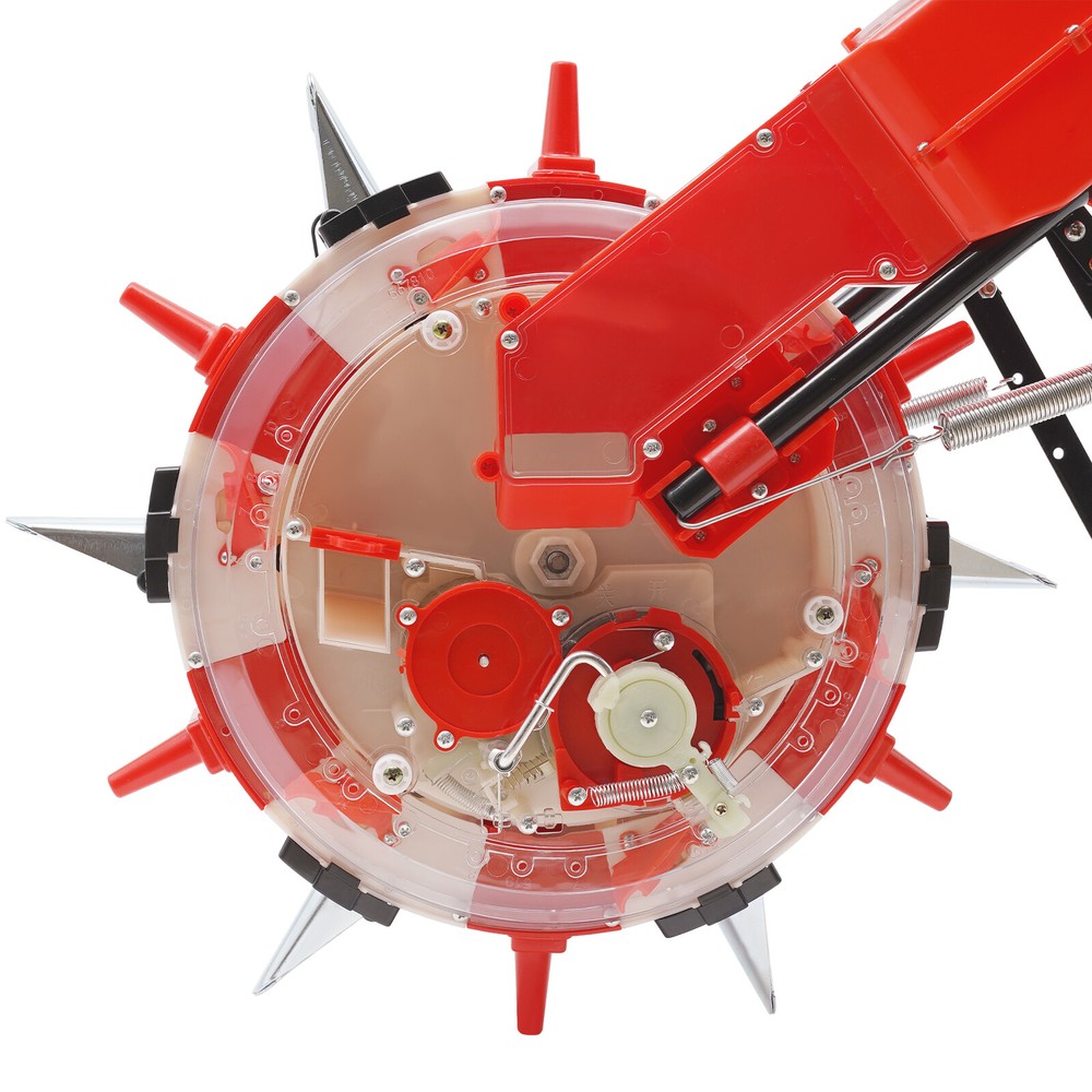 Precision Manual Seeder Garden Seed Planter Spreader Hand-Push Roller Seeder