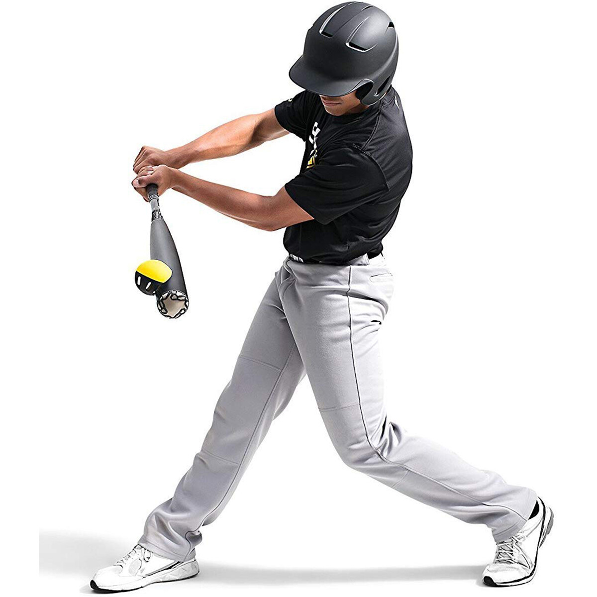 SKLZ Impact Practice Baseballs 12-Pack - Black/Yellow