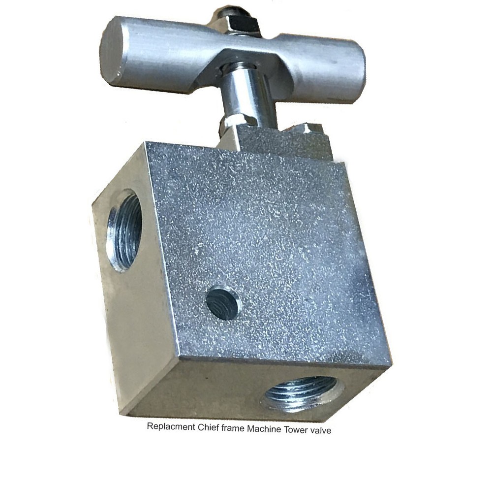 Replacement Chief Frame Machine Tower Valve 90 Elbow