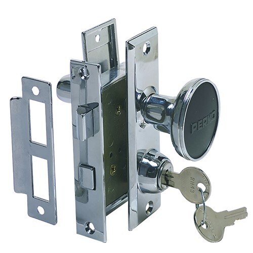 Perko Mortise Lock Set W/Bolt 0927DP0CHR