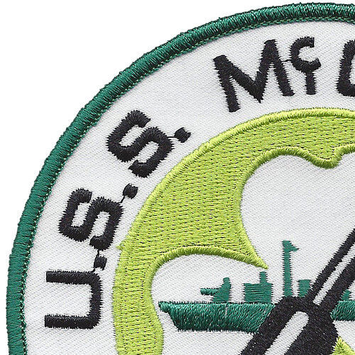 USS Mc Caffery Shamrock DDE-860 Destroyer Ship Patch