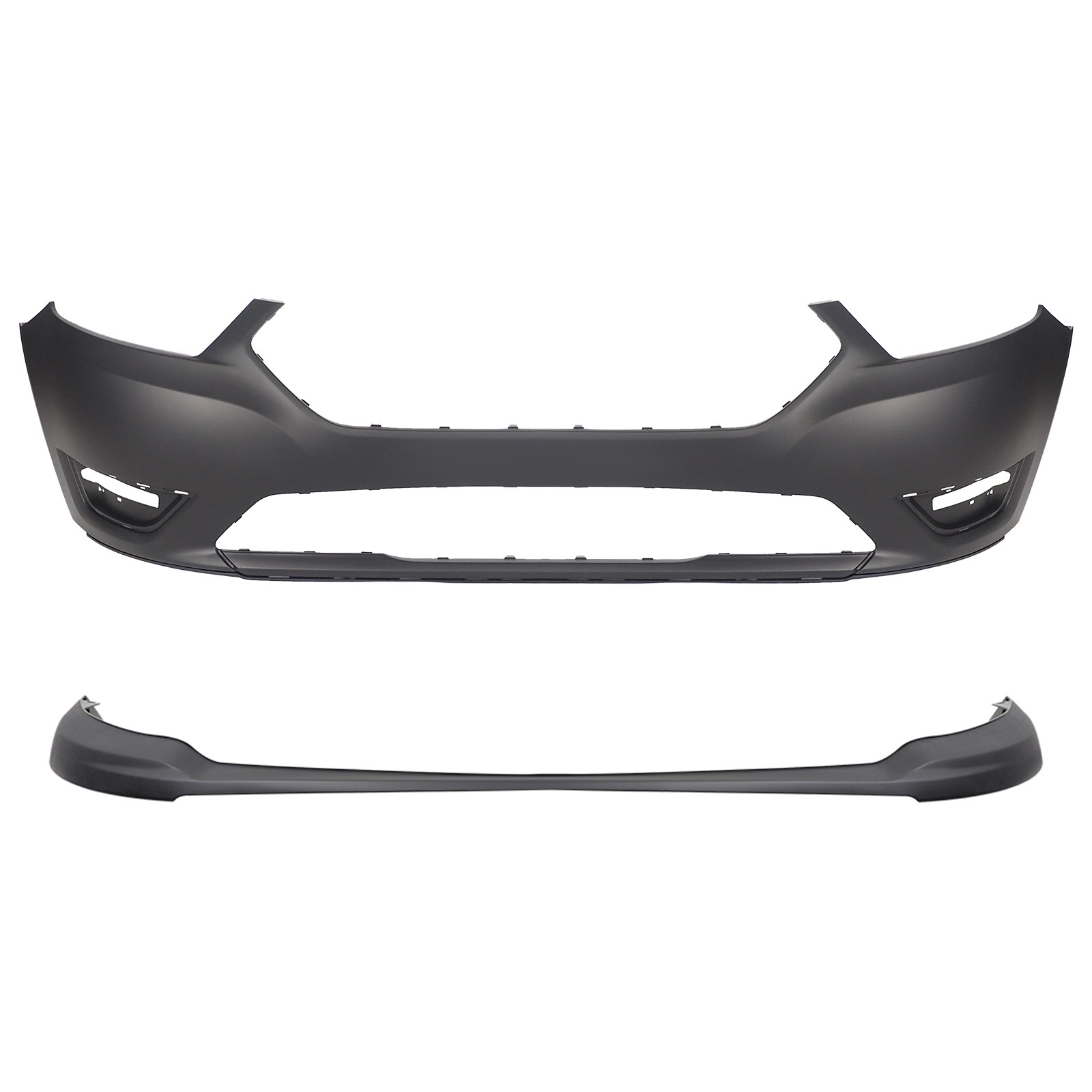 Front Bumper Cover Grille Assembly For 2013-2019 Ford Taurus SE | SEL | Limited