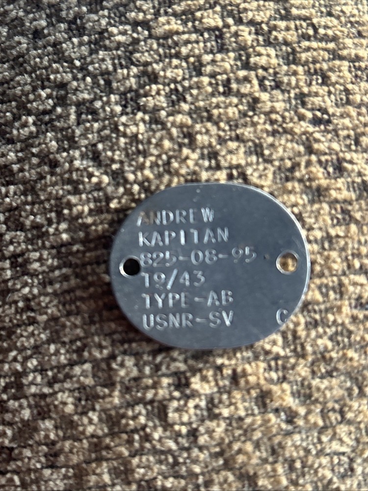 Vintage dogtag