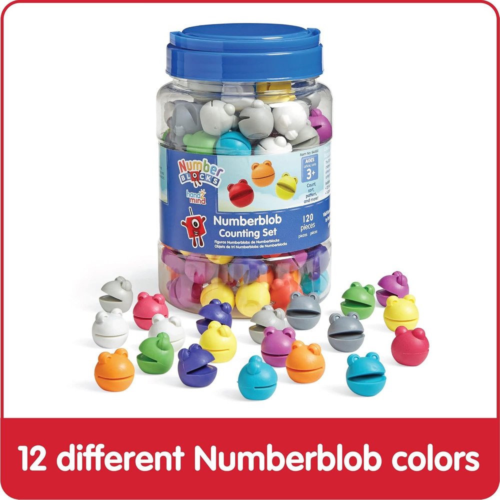 Numberblocks Numberblob Counting Set, Math Counters, Educational Math Manipulati