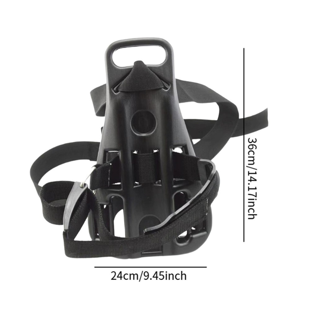 Diving Bracket Dive Gas Cylinder Bracket Back Pad Single Oxygen Bottle Support