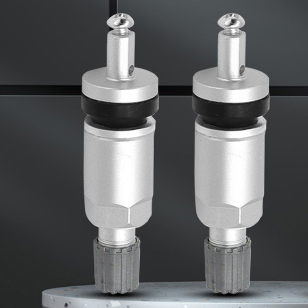 2pcs Aluminum Valves for TPMS Sensor Suitable for High/Low Temperatures