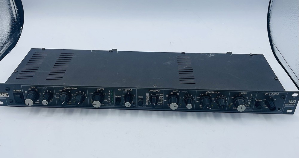 Rane DC-24 Rack Dynamic Controller Compressor Limiter,Expander Gate Untested