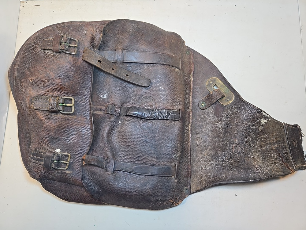 WWI Saddle Bags - Marked US