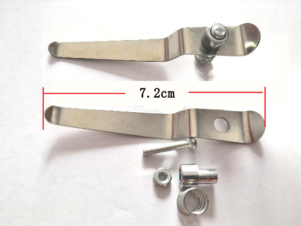 A Pair Biological Stereo Microscope Working Stage Specimen Presser Slice Clips