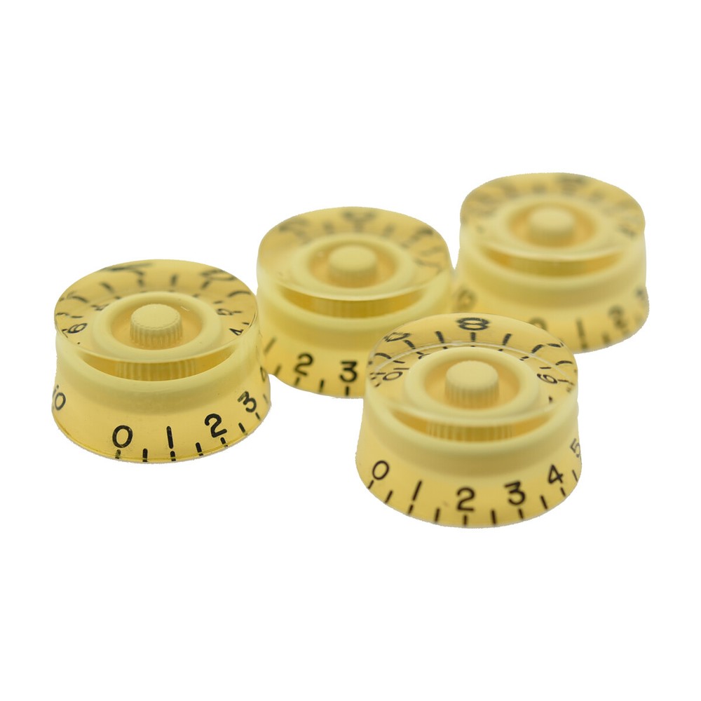 4* LP Guitar Speed Dial Knobs 24 Fine Spline Control Knobs fit Gibson LP Cream