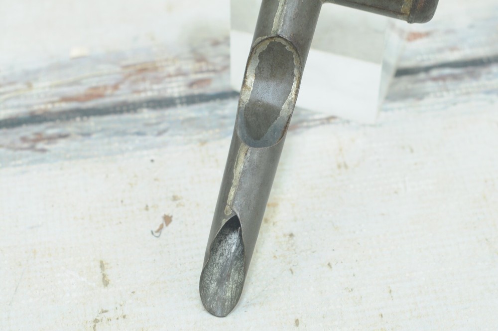 Antique . Soldered Tin Apple Corer Grapefruit Corer Primitive Kitchen Tool Gadge