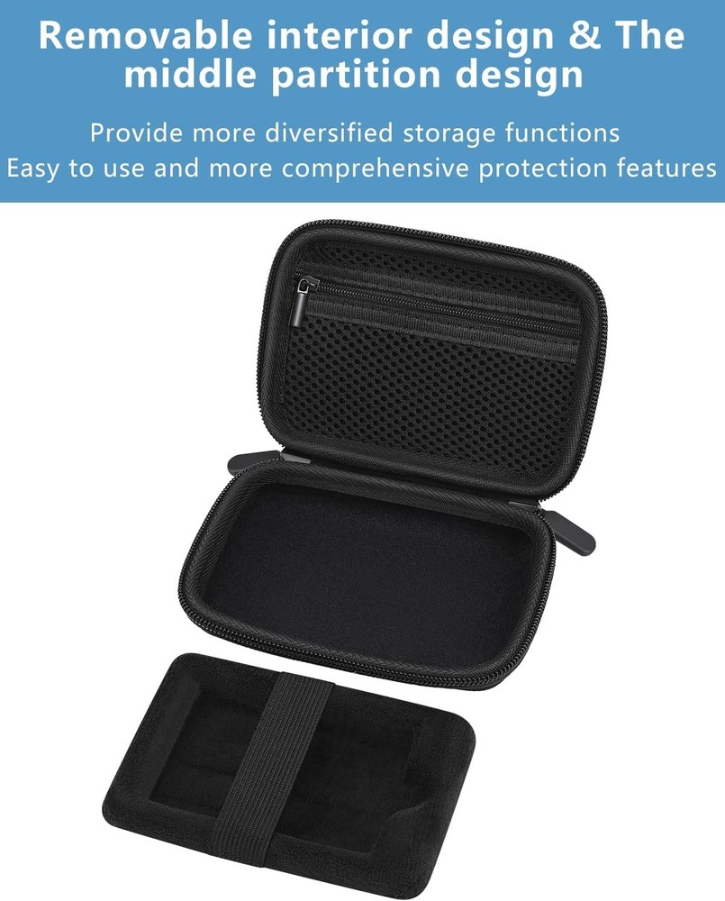 Hard Travel Carrying Case for Portable Solid State Drive